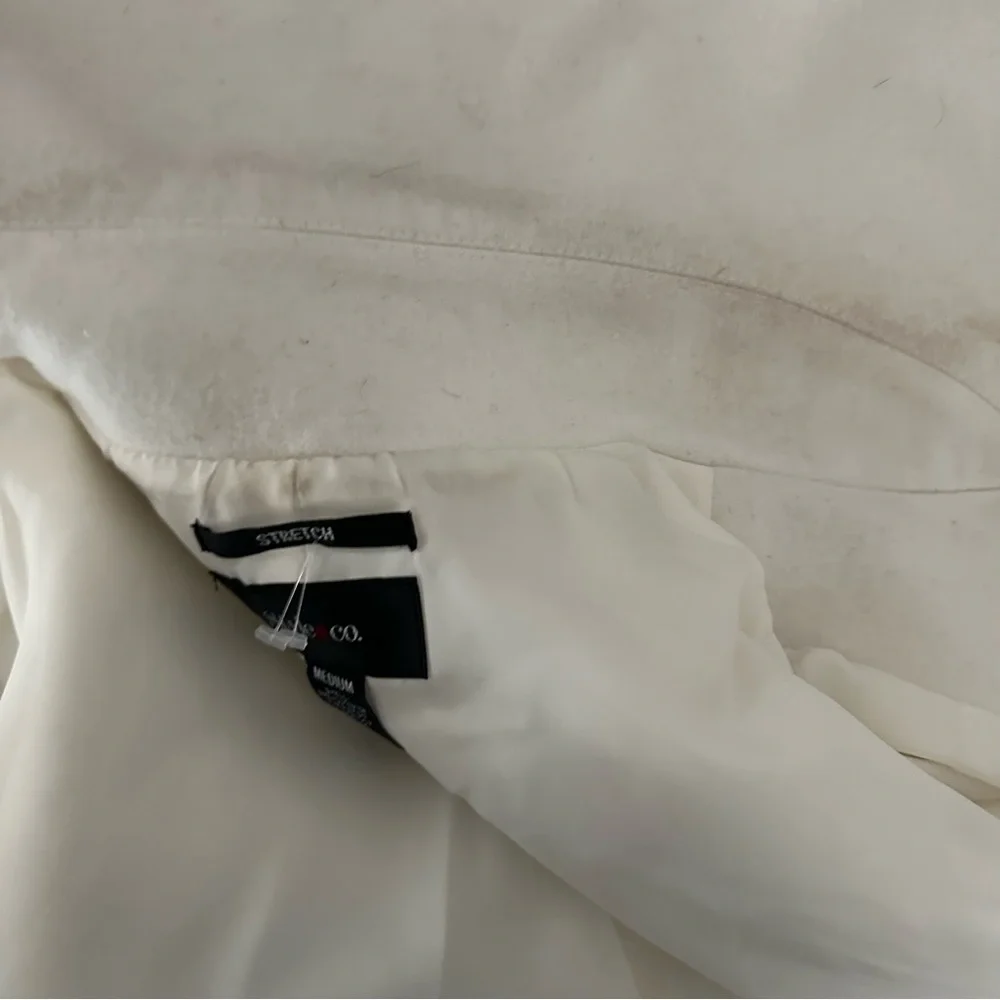 Style & co white jacket size medium - Picture 5 of 10